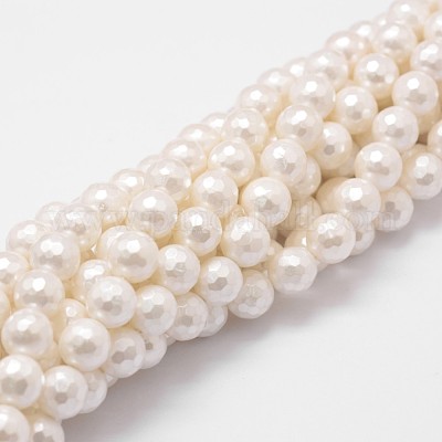 Shell-Perle Perle Stränge&nbsp;BSHE-L029-01-6mm-1