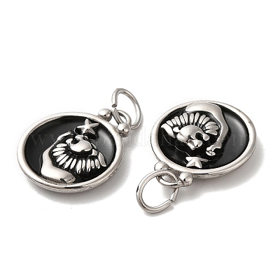 Подвески из нержавеющей стали 304 с эмалью STAS-A080-43P-07-1