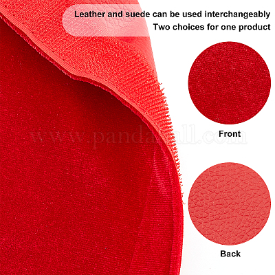 2 пара 2-х стильных чехлов из искусственной кожи для дверных ручек AJEW-GF0003-07A-1