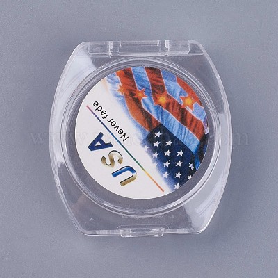 Filo di cristallo elastico piatto&nbsp;EW-G010-A03-1