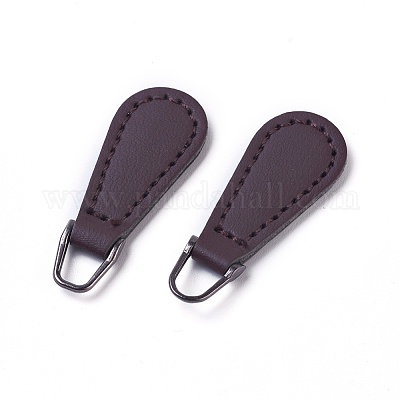Dressupyourpurse Vachetta Leather Zip Pull zipper puller for