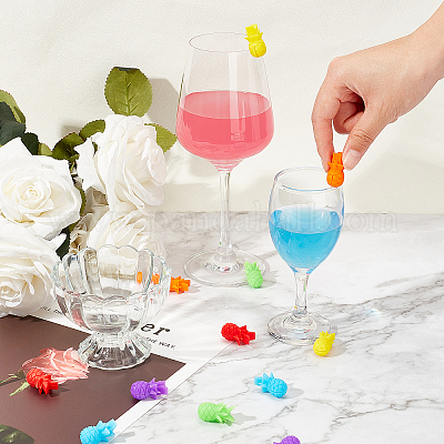 Силиконовые подвески для бокалов&nbsp;AJEW-NB0002-06-1