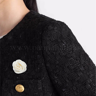 8 шт. 2 заколки для волос из полиэстера в форме камелии из кожи аллигатора PHAR-FH0001-03-1