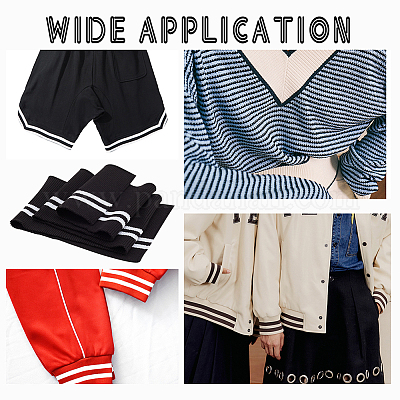 2 шт. 95% хлопка и 5% эластичной резинки для манжет FIND-BC0004-45A-1