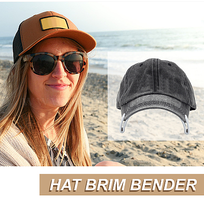 3 шт. гибочный инструмент для полей шляпы из АБС-пластика AJEW-AN0007-20-1