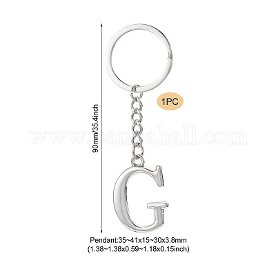 Porte-clés en alliage&nbsp;KEYC-TADJ0001-11G-1