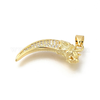 Стойки обшивки латунь микро проложить Циркон подвеску KK-Z086-64G-01-1