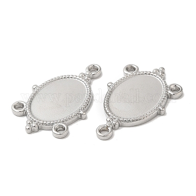 Оправы для кабошонов из не тускнеющей нержавеющей стали марки 304 STAS-L020-017P-1