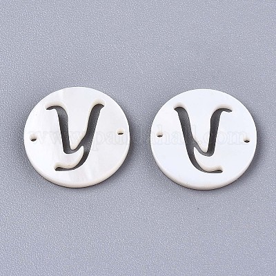 Соединители природных пресноводных раковин SHEL-S276-120Y-1