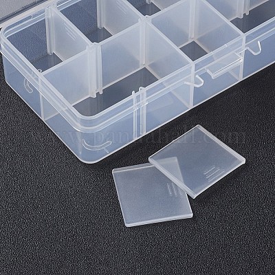 Organizador de cajas de plástico de almacenamiento&nbsp;CON-WH0001-02A-1