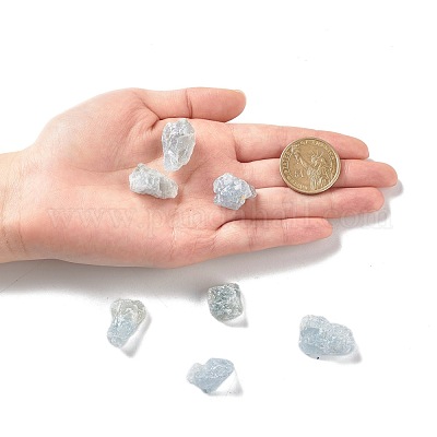 Грубый необработанный натуральный целестин / целестиновые бусины&nbsp;G-C231-07-1