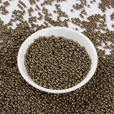 MIYUKIラウンドロカイユビーズ 日本製シードビーズ 8/0 （rr457l
