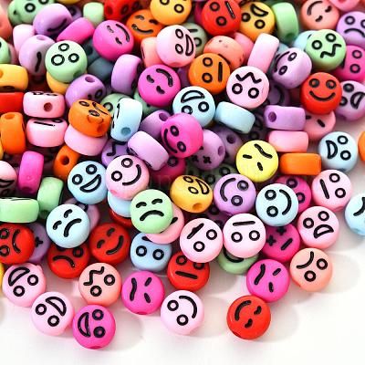 Непрозрачные акриловые бусины MACR-YW0001-22I-1