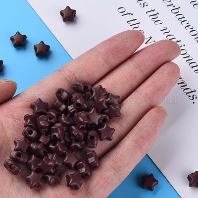 Лакированные бусины из акрила  MACR-S373-45-O02-1