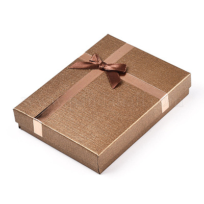 Картон ювелирные изделия ожерелье коробки CBOX-T006-04B-1