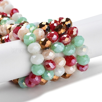 Стеклянные бусины EGLA-A034-M8mm-35-1