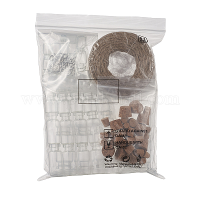 Стеклянные бутылки стеклянные фляги AJEW-YW0001-01-1