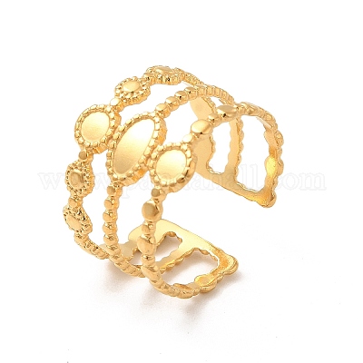 Ионное покрытие (ip) 304 нержавеющая сталь открытая манжета кольцо выводы STAS-E180-08G-1