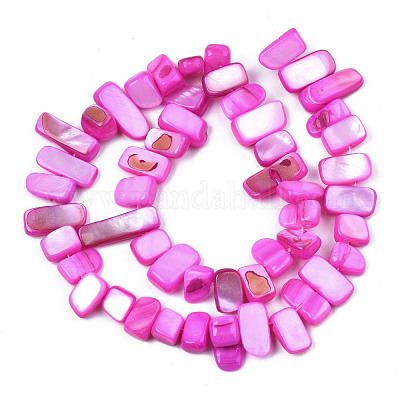 Fili di perle di conchiglia trochid naturale / trochus&nbsp;SHEL-S258-082-B07-1