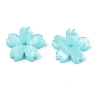 Непрозрачные акриловые бусины&nbsp;X-SACR-S273-31D-1