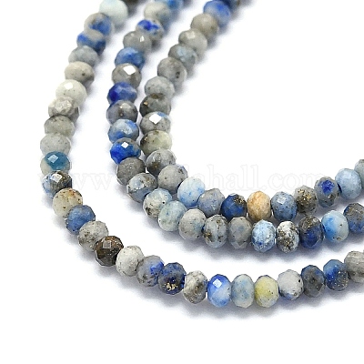Natürlicher Lapislazuli Perlenstränge&nbsp;G-G106-A18-01-1