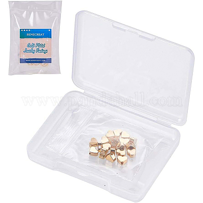 Латунные бусины&nbsp;KK-BC0004-14G-1