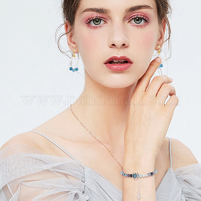 Натуральные нити троллейтовых бусин G-NB0006-11A-1