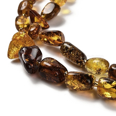 Янтарные шарики нити G-L095-G01-01-1