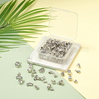 Поручни из цинкового сплава в тибетском стиле FIND-FS0001-13AS-1