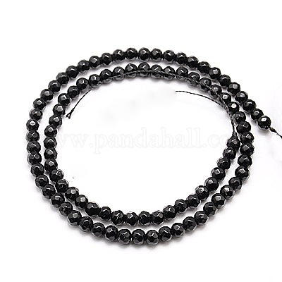 Natürlichen Obsidian Perlen Stränge&nbsp;G-G545-25-1