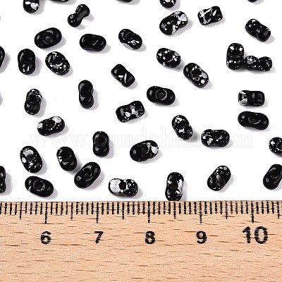 Стеклянные бусины Пикассо SEED-T006-04-37-1