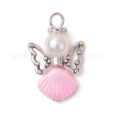 3шт 3 цвета стеклянные жемчужные подвески PALLOY-JF03471-1