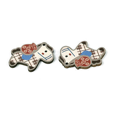 Печатные деревянные подвески&nbsp;WOOD-T033-01D-1