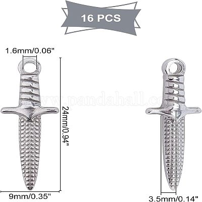 Подвески из нержавеющей стали 304 STAS-UN0013-40P-1