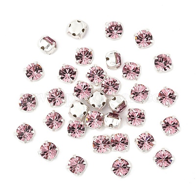 Preciosa® maxima crystal в пришивной чашке X-PRC-SS29-20020-S-1