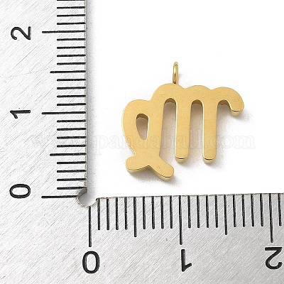 Ионное покрытие (ip) 304 нержавеющая сталь микропаве кубический цирконий подвески STAS-Z107-09G-10-1