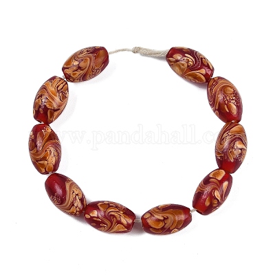 Непрозрачные бусины лэмпворк ручной работы BLOW-D006-05A-1