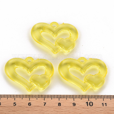 Прозрачные акриловые бусины TACR-S154-57B-916-1