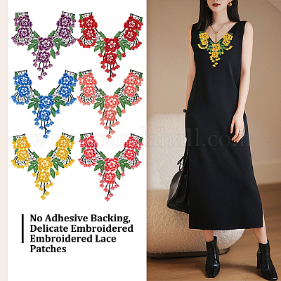 6 шт. 6-х цветные цветочные узоры&nbsp;PATC-HY0001-14-1