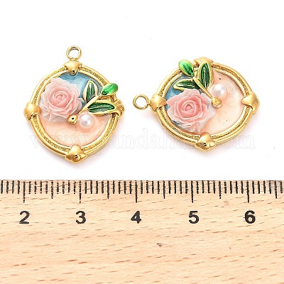 Подвески из нержавеющей стали 304 с эмалью STAS-B084-11G-02-1