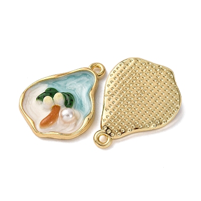 Подвески из эмали и сплава ENAM-B028-20KCG-1