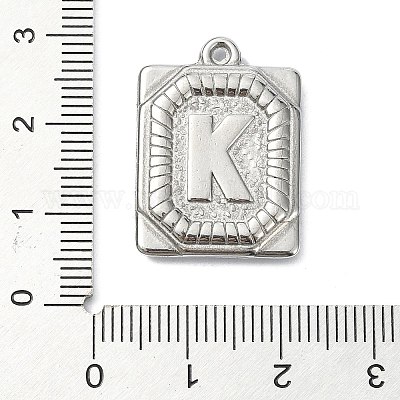 Подвески из нержавеющей стали 304 с защитой от потускнения STAS-U033-01P-K-1