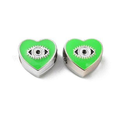 Ccb пластиковые европейские бусины CCB-B001-01G-1