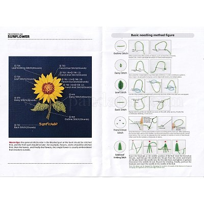 Набор для изготовления вышивки своими руками DIY-F088-01A-1