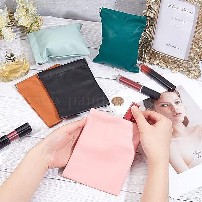 5 шт. 5-х цветные чехлы для наушников из искусственной кожи ABAG-NB0001-72-1