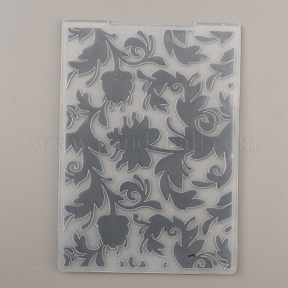 プラスチックエンボスフォルダー 凹凸エンボスステンシル 手工芸品の