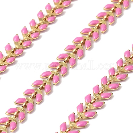 Латунные эмалевые листовые цепи CHC-F021-02G-03-1