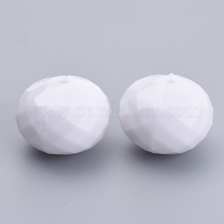 Opaque Acrylic Beads SACR-S300-07B-01-1
