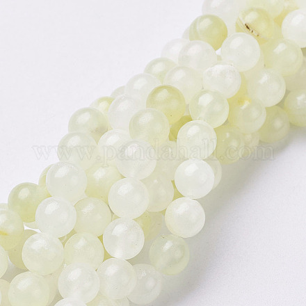 Chapelets de perles en pierre gemme naturelle X-GSR6mmC008-1