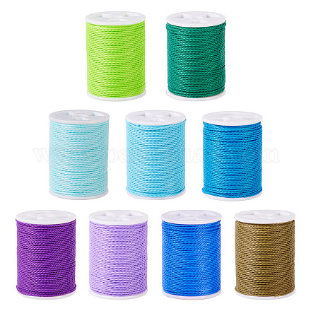 Вощеный шнур полиэстера YC-TA0001-02A-1